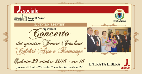 Concerto dei quattro tenori jesolani