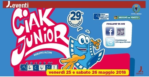 Ciak Junior, a Jesolo dal 24 al 26 maggio 2018