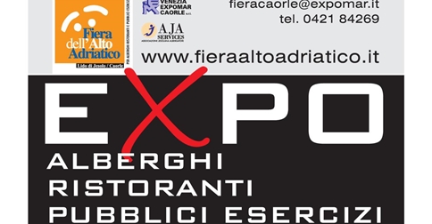 Fiera Alto Adriatico dal 21 al 24 febbraio a Caorle. Con il patrocinio del Comune di Jesolo