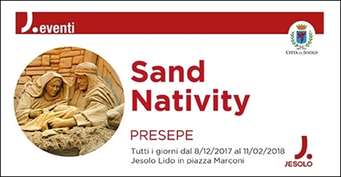 Sand Nativity 2017 a Jesolo