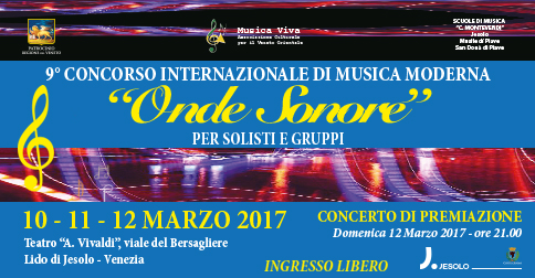 9° CONCORSO INTERNAZIONALE ONDE SONORE