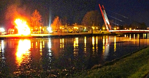 Pan e vin sulle rive del fiume Sile a Jesolo