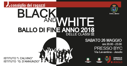 Ballo di fine anno delle classi III Jesolo, 26 maggio 2018