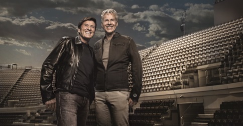 Concerto di Claudio Baglioni e Gianni Morandi: "Capitani Coraggiosi" Tour