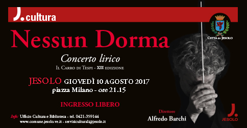 Concerto lirico - Nessun dorma 2017