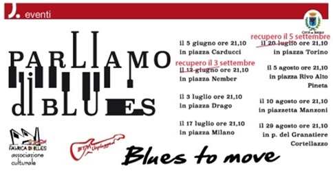 Parliamo di blues con i Blues to move di Jesolo