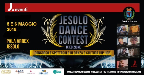 Jesolo dance contest 2018 al palazzo del turismo di Jesolo