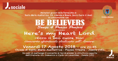 Concerto spirituale dedicato all'amore a Jesolo