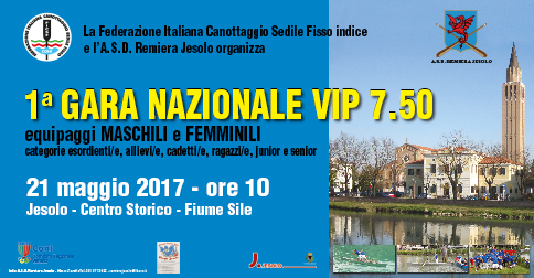 Voga In Piedi - Coppa Italia 2017 a Jesolo