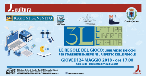 3L - lettura, libertà, legalità - convegno formativo a Jesolo