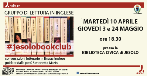 gruppo di lettura in inglese presso la Biblioteca di Jesolo