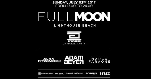 Full Moon Dj festival, Jesolo, 2 luglio 2017