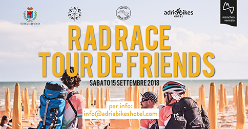 Rad Race Tour de friends 2018 a Jesolo