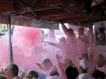 I supporter della squadra di Jesolo