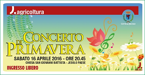 Concerto di Primavera 2016 a Jesolo