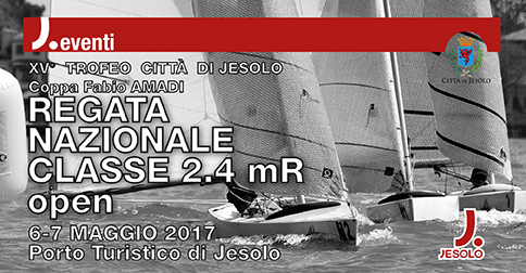 Regata nazionale classe 2.4 mR a Jesolo il 6 e 7 maggio 2017