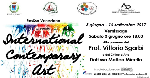 Mostra International Contemporary art- Lido di Jesolo, Complesso residenziale Isola Blu