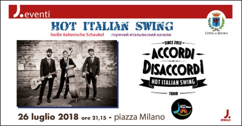 Accordi Disaccordi in concerto a Jesolo