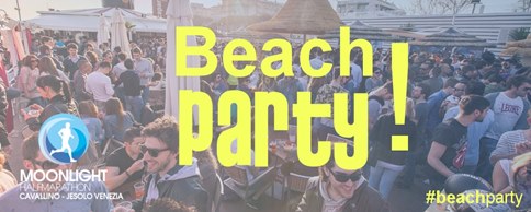 Moonlight beach party