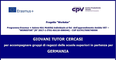 ricerca tutor per Erasmus in Germania