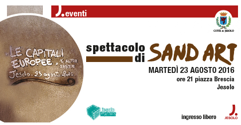 Spettacolo di Sand Art a Jesolo