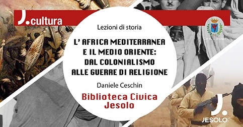 lezioni di storia presso la biblioteca civica di Jesolo