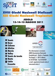 locandina giochi dializzati 2011