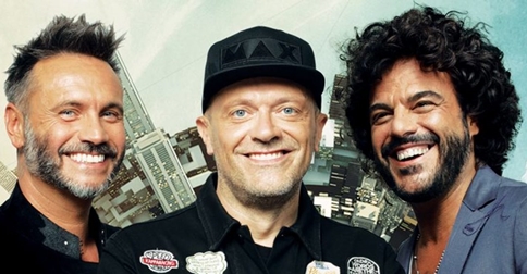 Max Pezzali, Nek e Francesco Renga in concerto a Jesolo il 18 gennaio 2018