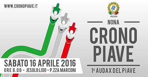 Sabato 16 aprile 2016 il Vespa Club Sei Giorni, organizza la 9^ Cronopiave – 1° Audax del Piave, evento aperto a tutti i possessori di vespe d’epoca